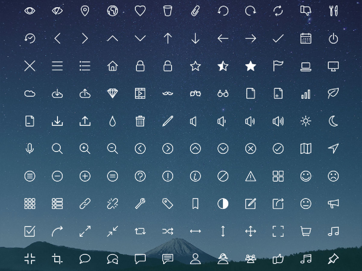 简约线性图标icon .svg.pdf素材