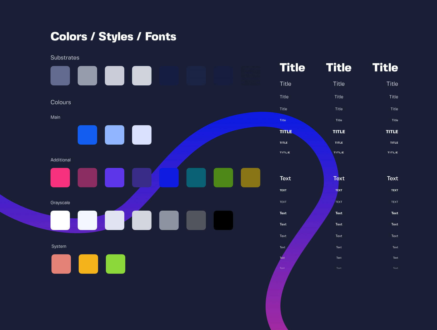 色彩绚丽的Web UI界面设计及套件工具包 .Sketch素材