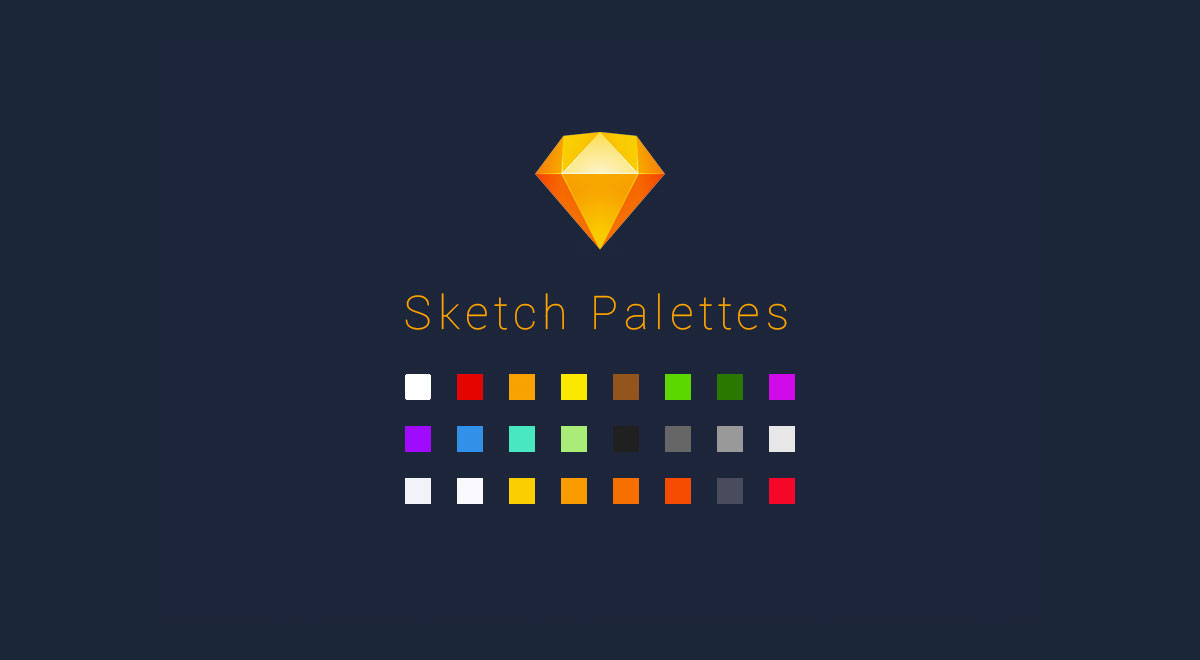 Sketch Palettes 颜色保存导出工具Sketch插件