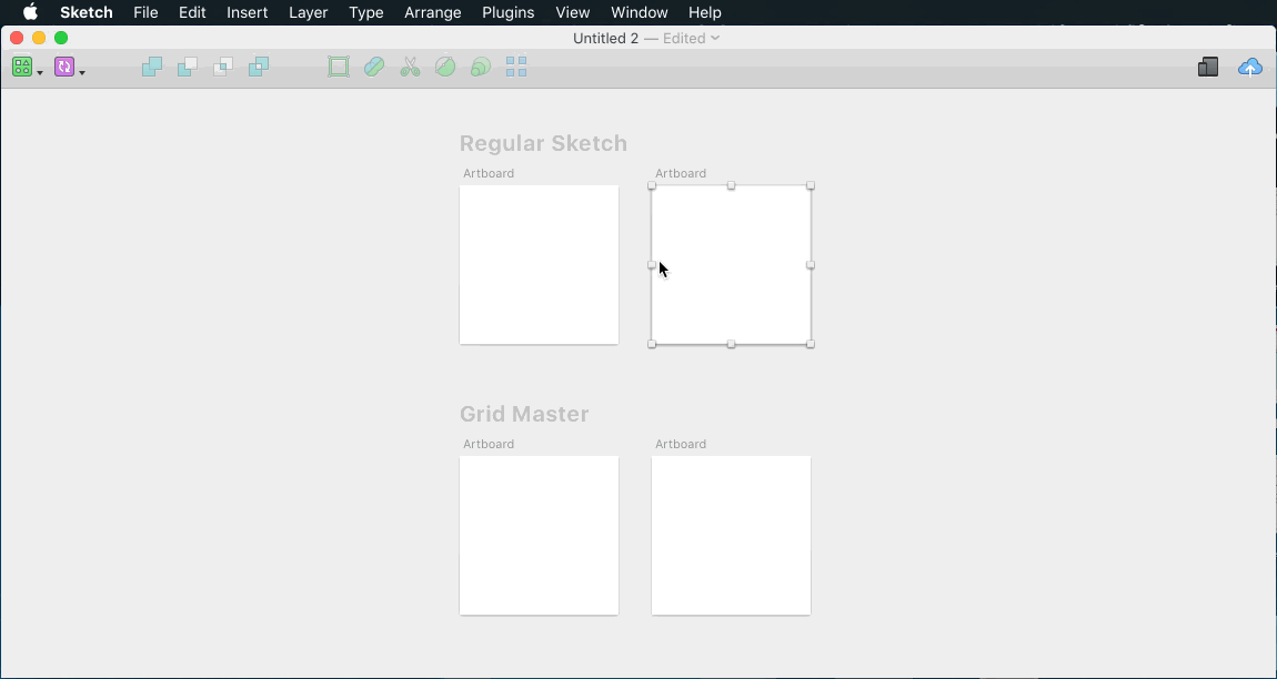 Grid Master：多画板网格及布局控制利器Sketch插件
