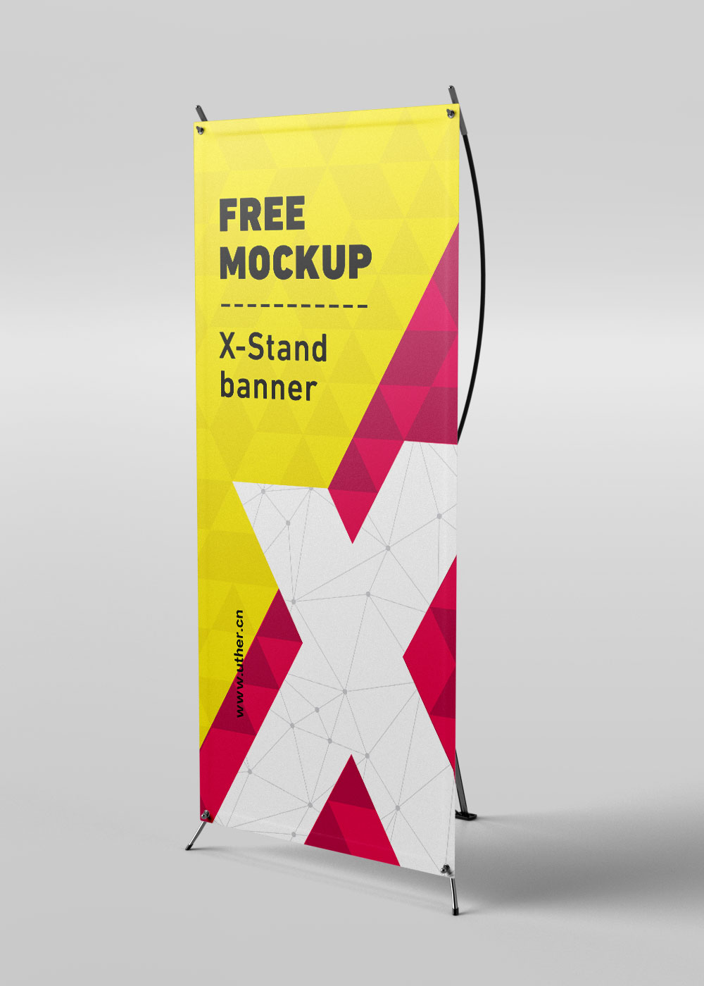 X展架广告设计贴图展示模版样机X-Stand Banners Mockup