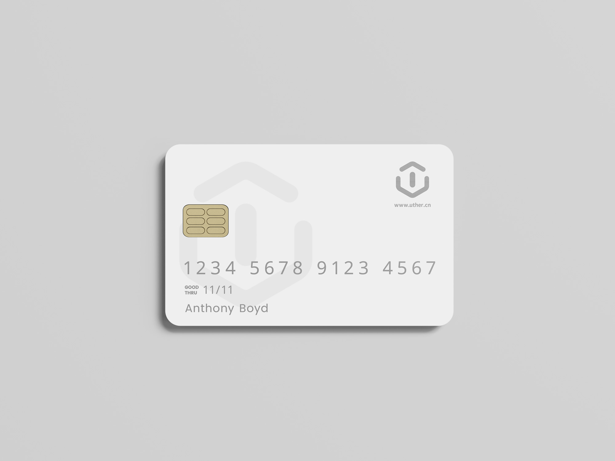 高质量银行卡信用卡会员卡psd样机模型Card Mockup