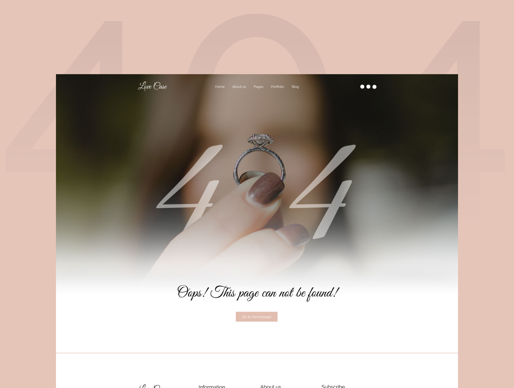 一款恋爱主题的博客WEB UI界面设计 .fig素材