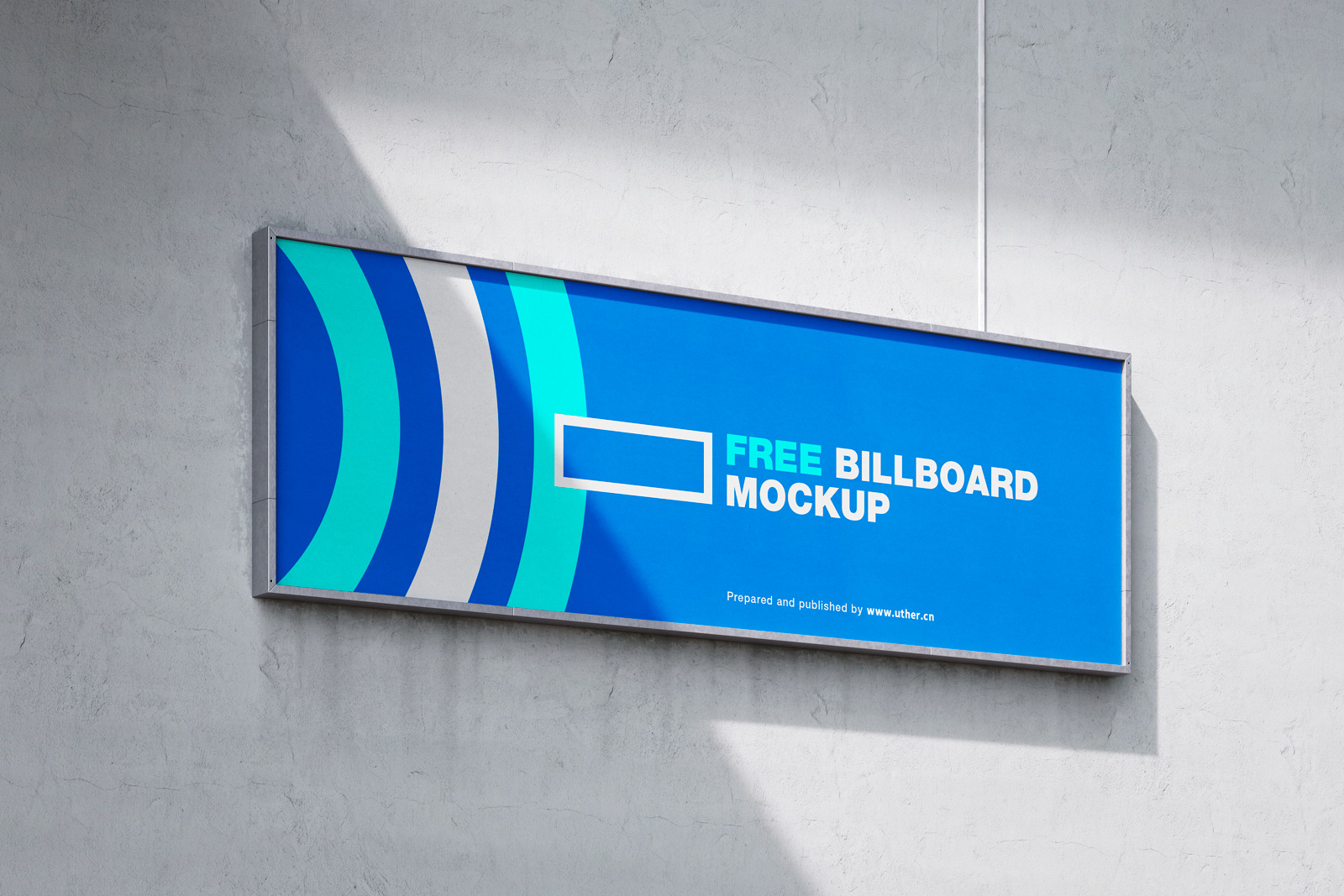 高质量侧面大型户外广告牌海报样机模型Billboard Mockup .psd素材
