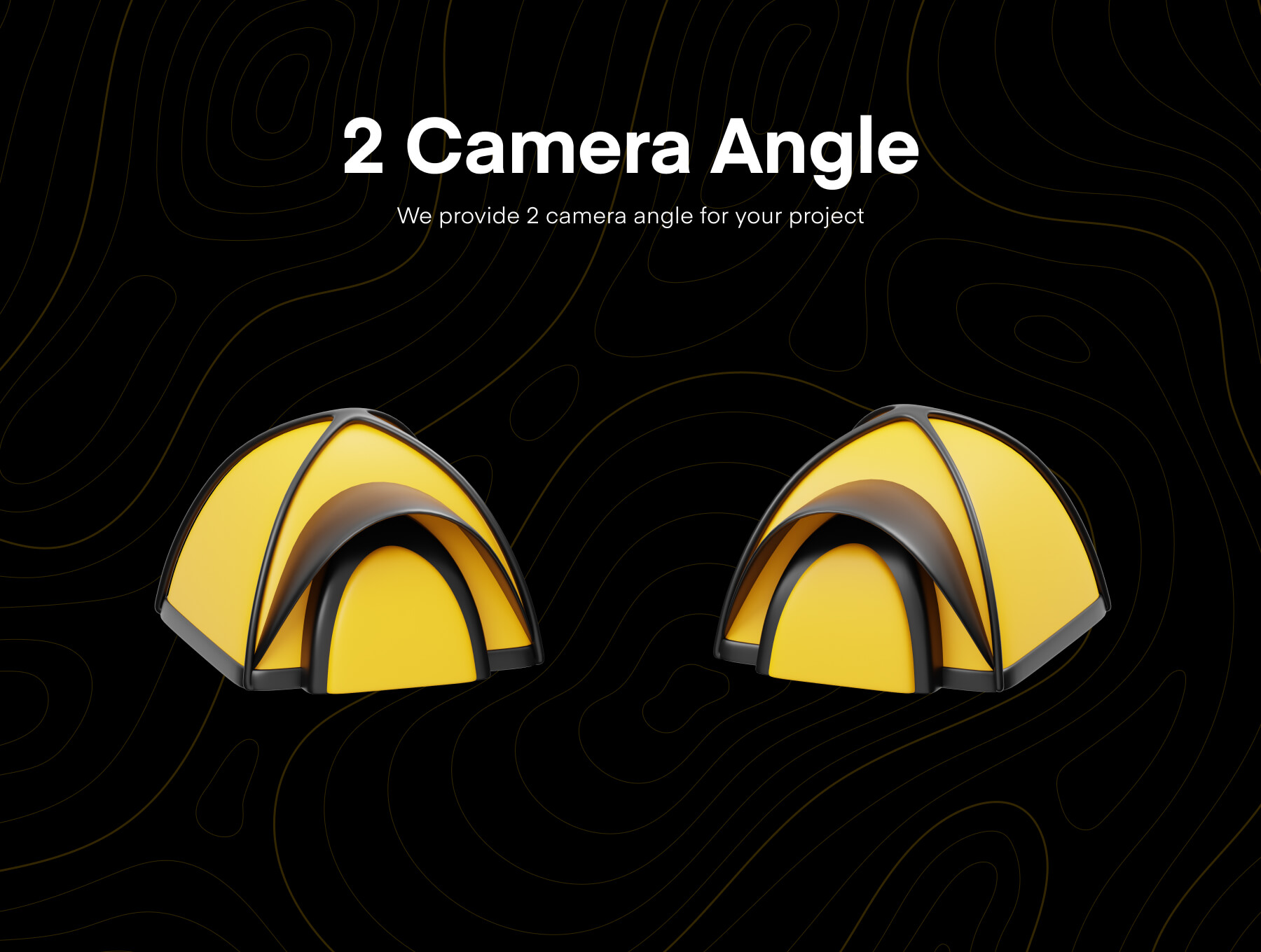 5个高质量露营野营3D图标icon