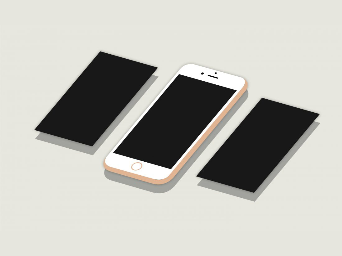 iPhone 6s智能手机屏幕演示样机模板 Mobile Mockups