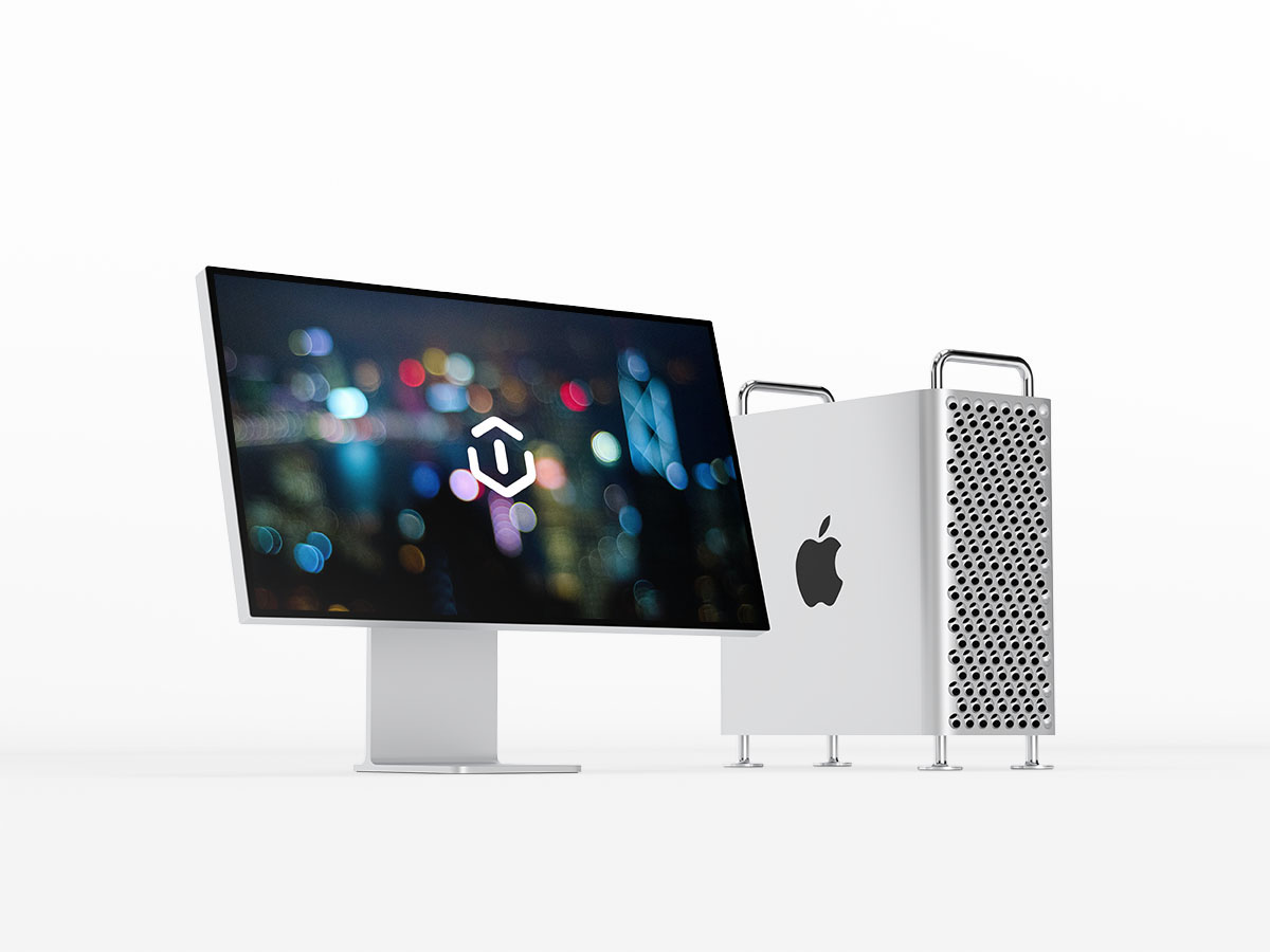 2019版iMac电脑PSD贴图模板