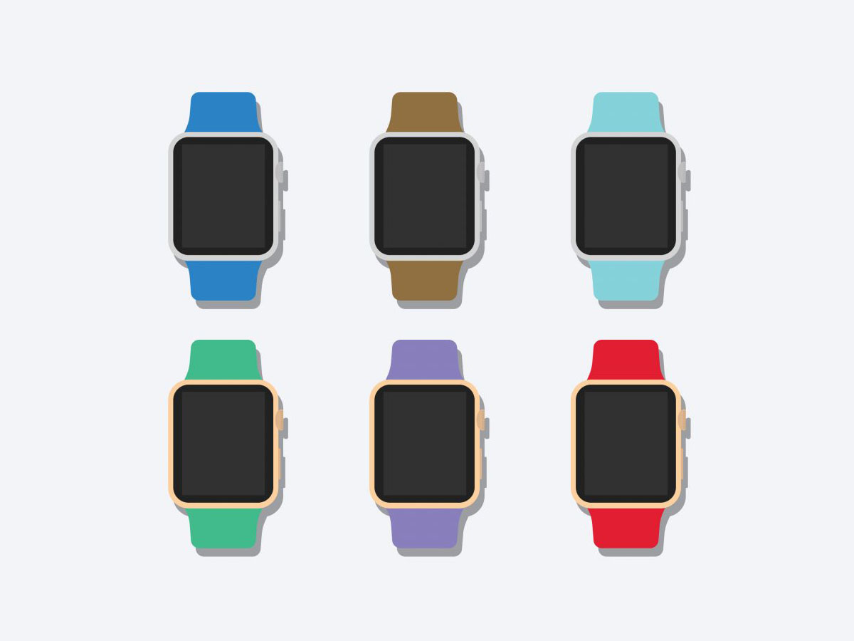 Apple Watch苹果手表.PSD模型 Apple Watch Mockup