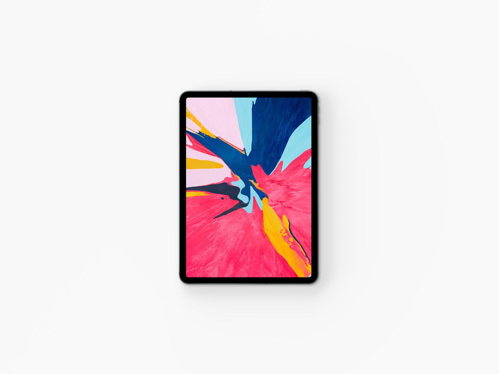 iPad Pro 2018平板电脑正面竖向PSD样机模型 iPad Pro Mockup
