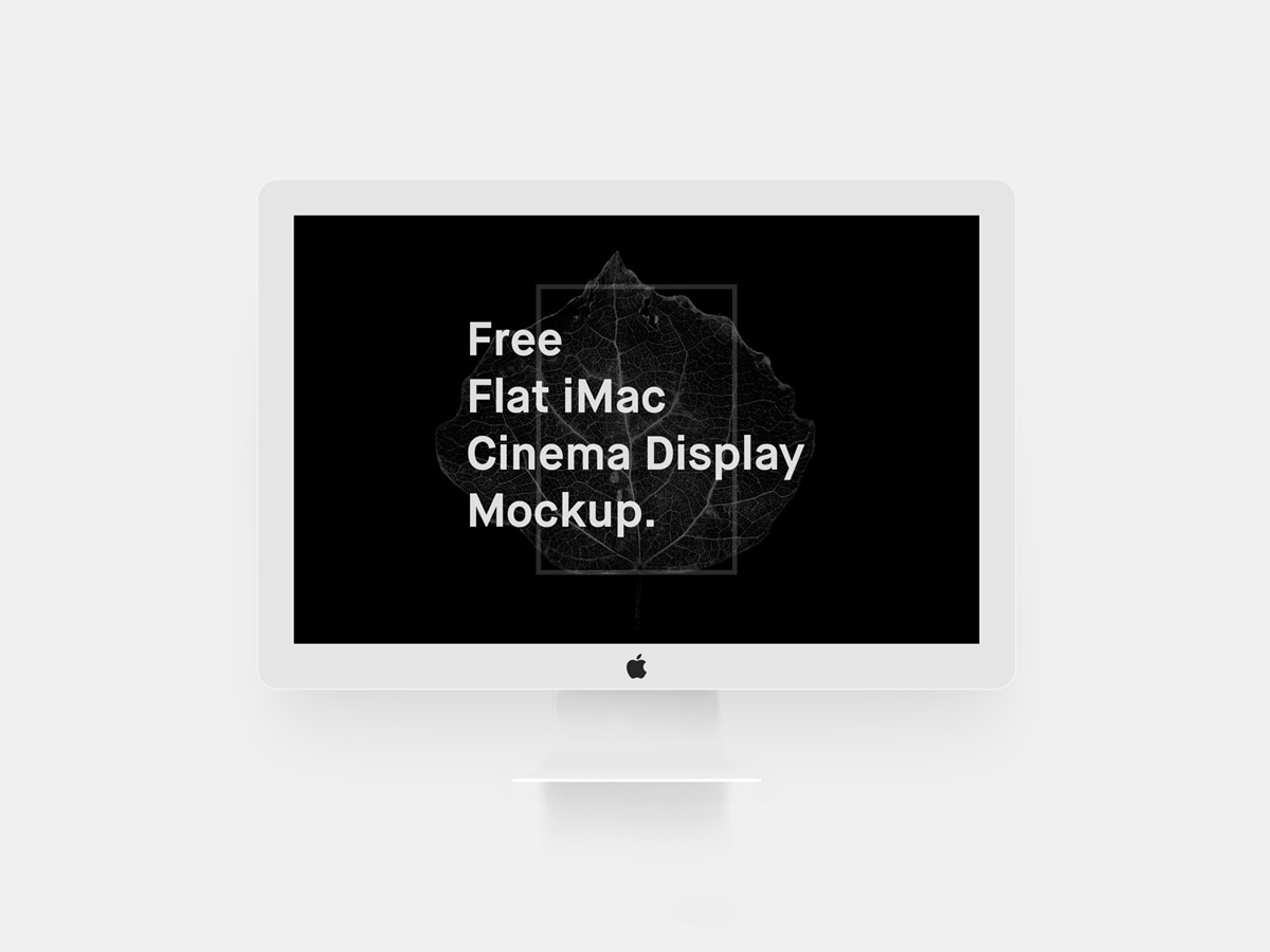 iMac Pro白色正面.PSD样机模型iMac Pro Mockup