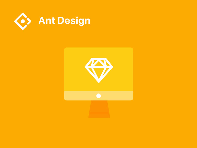 Ant Design桌面组件 Sketch 模板工具包 .sketch素材