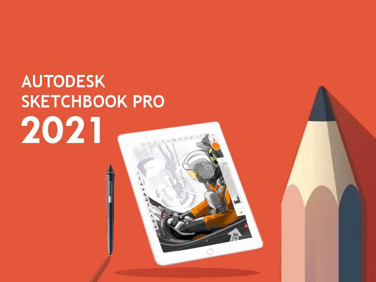 Autodesk SketchBook Pro 2021 8.8.0 中文破解版手绘工具（享受出色的绘画体验）