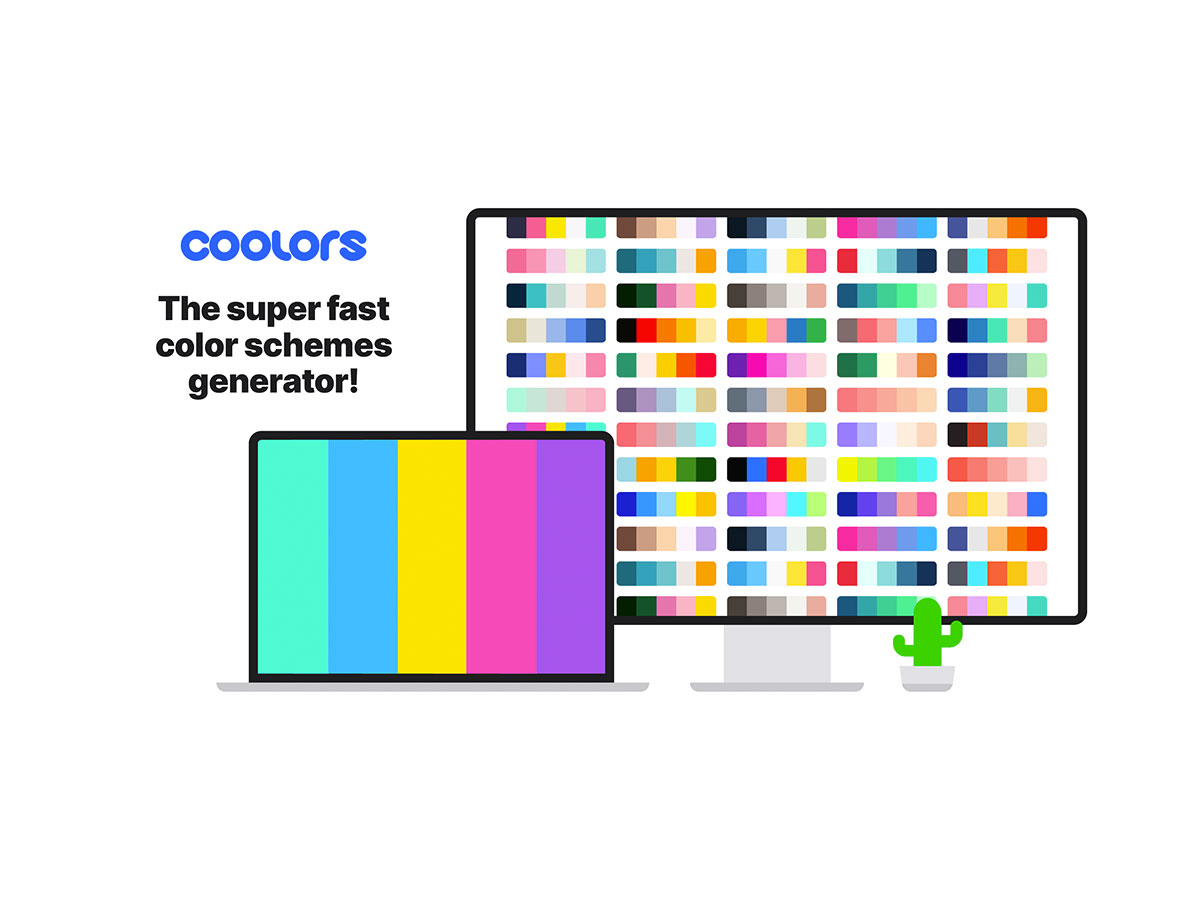 Coolors 一键快速生成炫酷配色方案