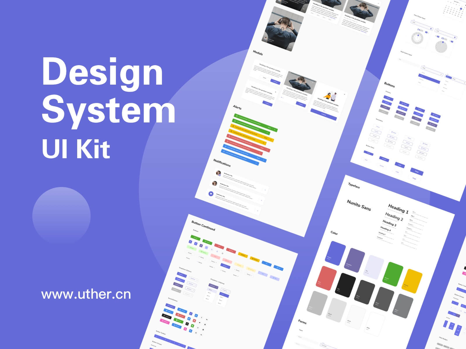 系统UI设计工具包UI KIT .fig素材