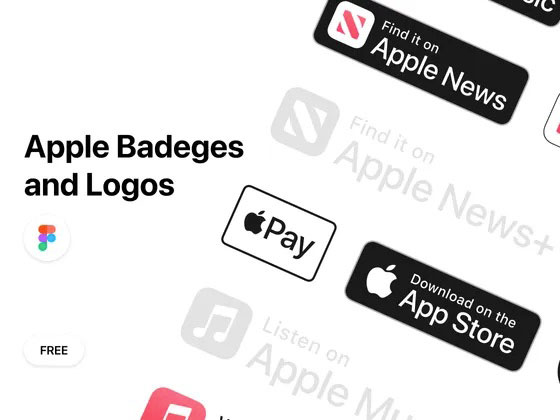 Apple苹果系列产品logo图标 .fig素材