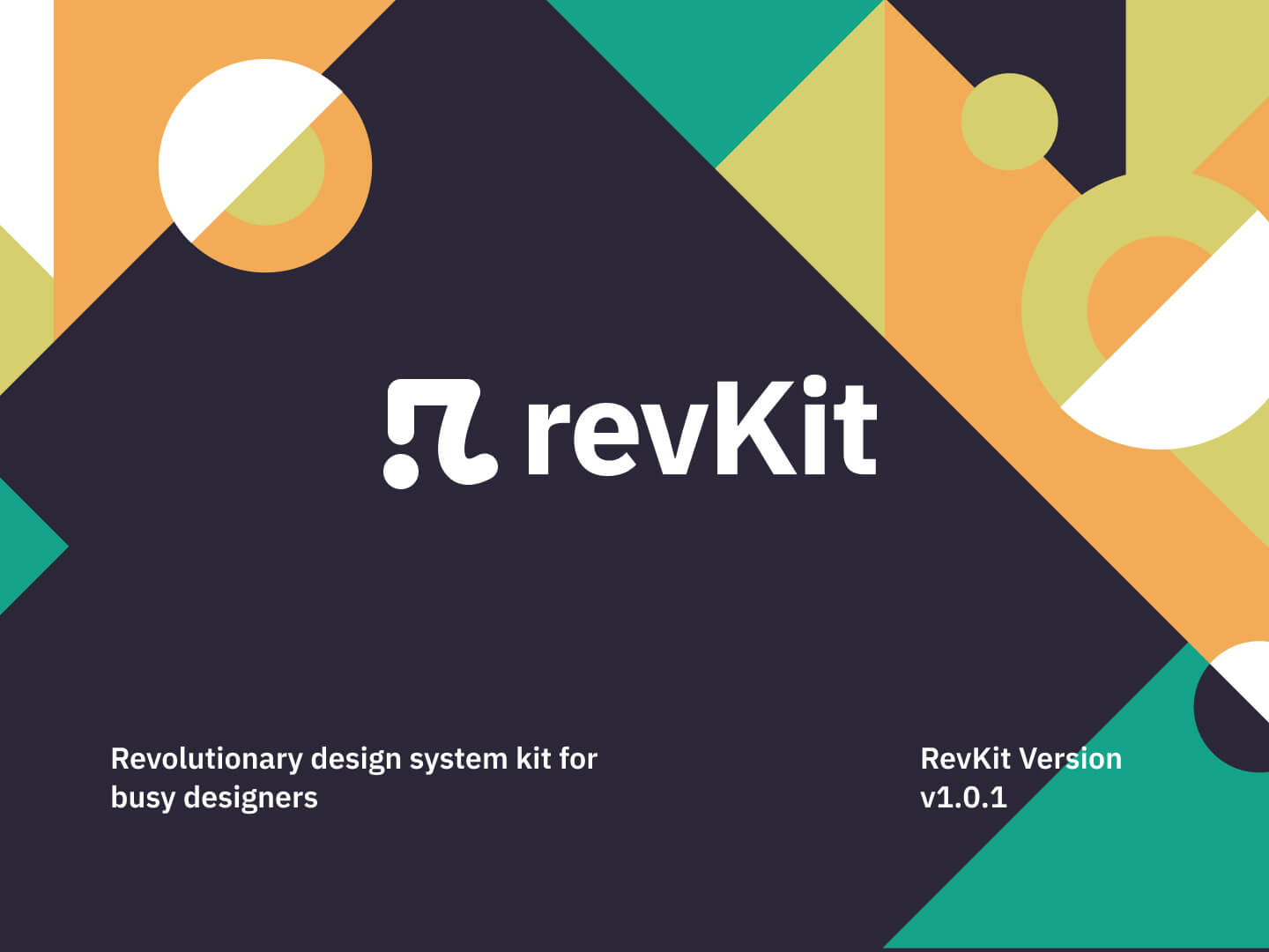 RevKit Design System设计系统UI工具包 UI Kit .fig素材