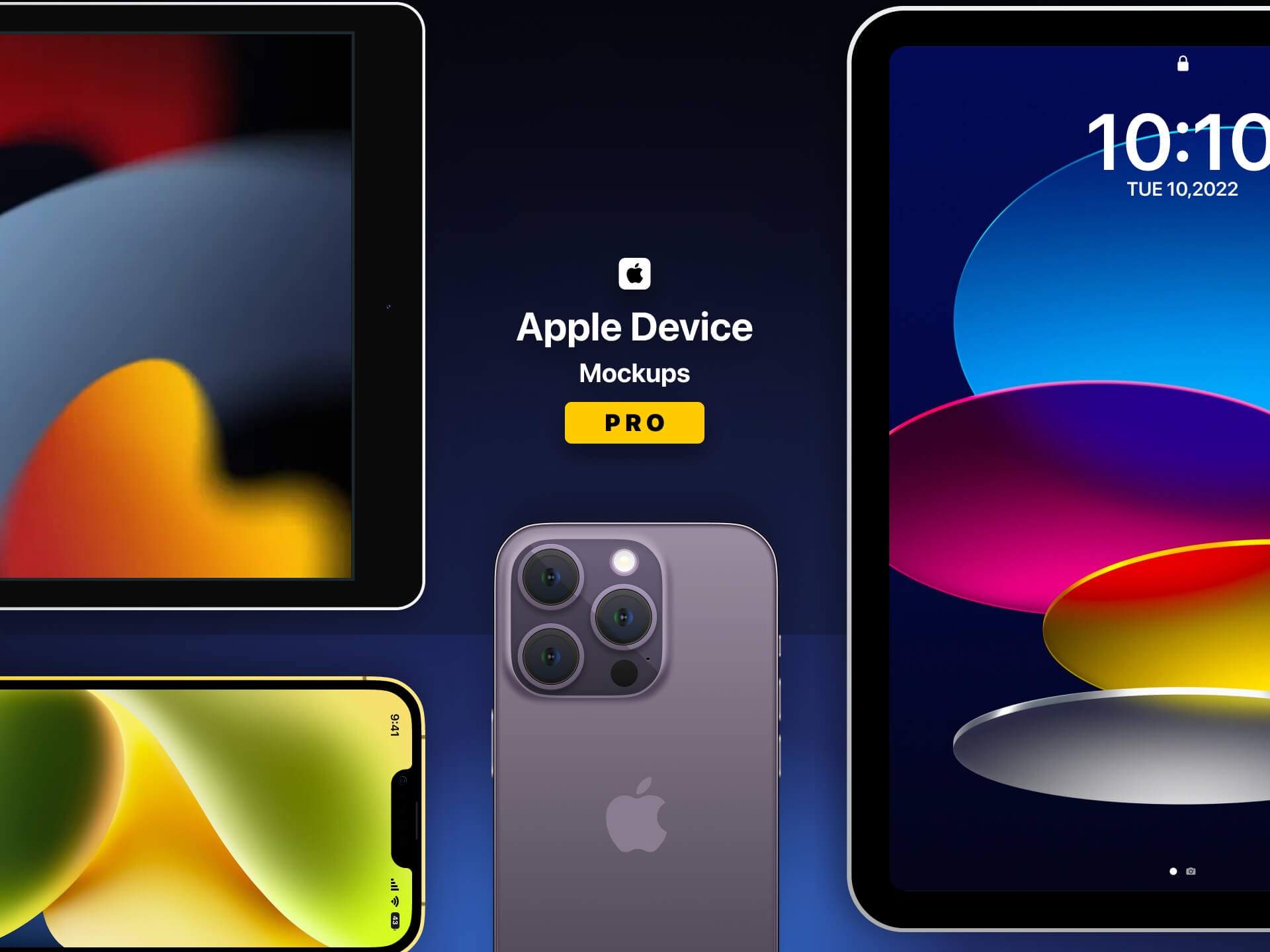 苹果系列设备iPhone iMac Macbook pro iPad iWatch样机模型Mockup .fig素材