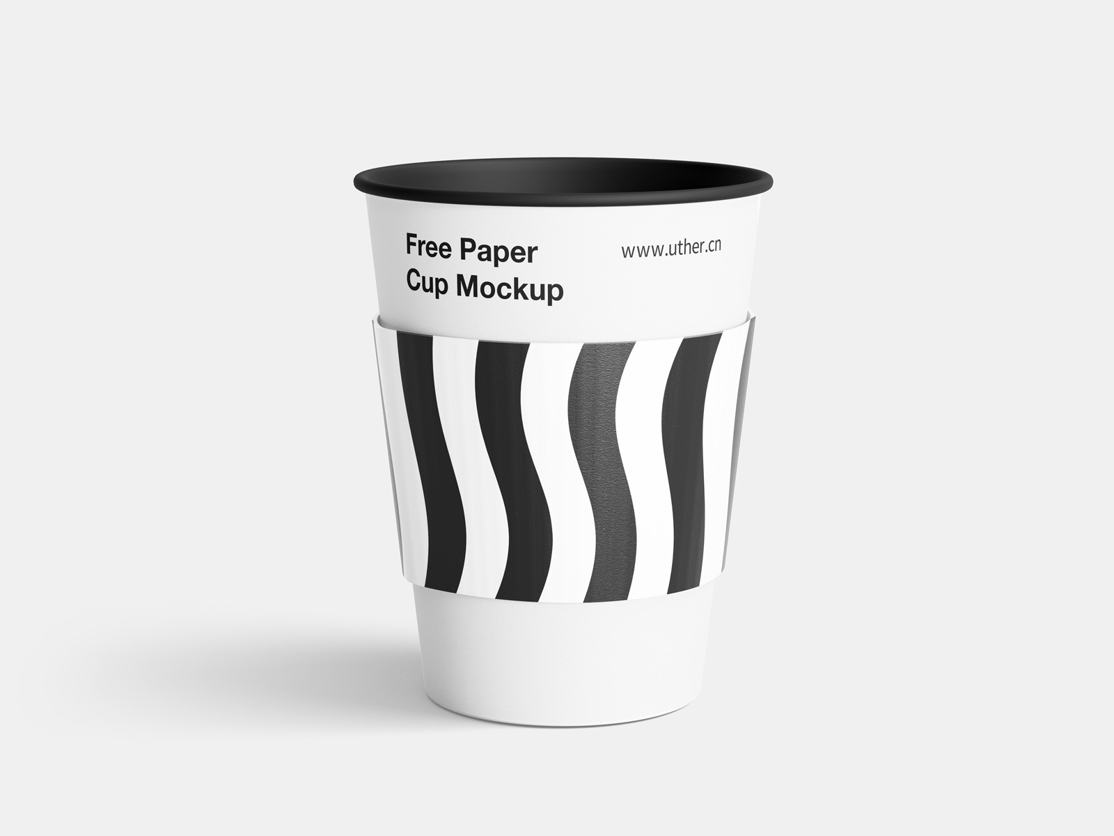高质量一次性纸杯样机模型Paper Cup Mockup .psd素材