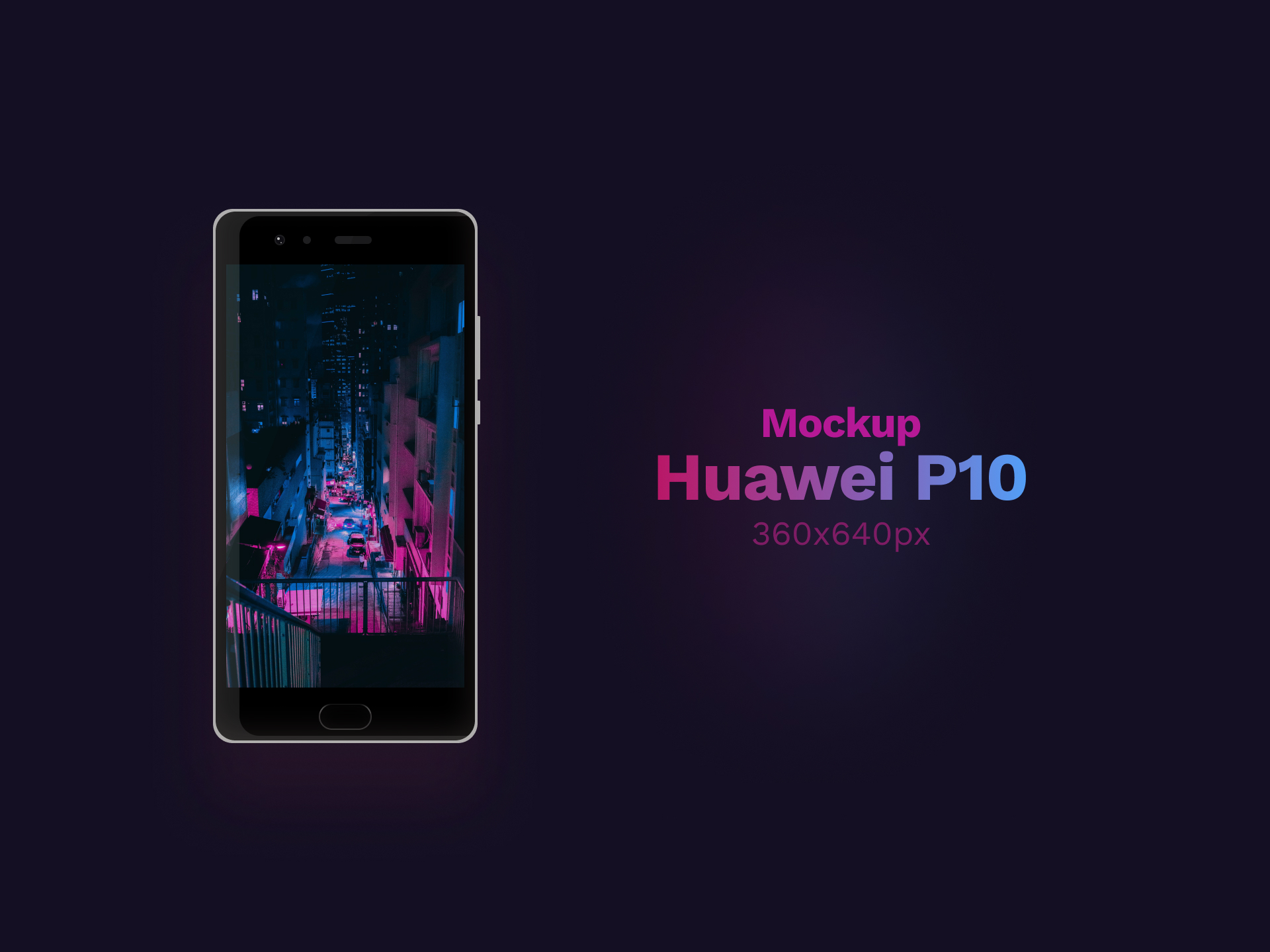 华为P10 Huawei P10 样机模型Mockup .fig素材