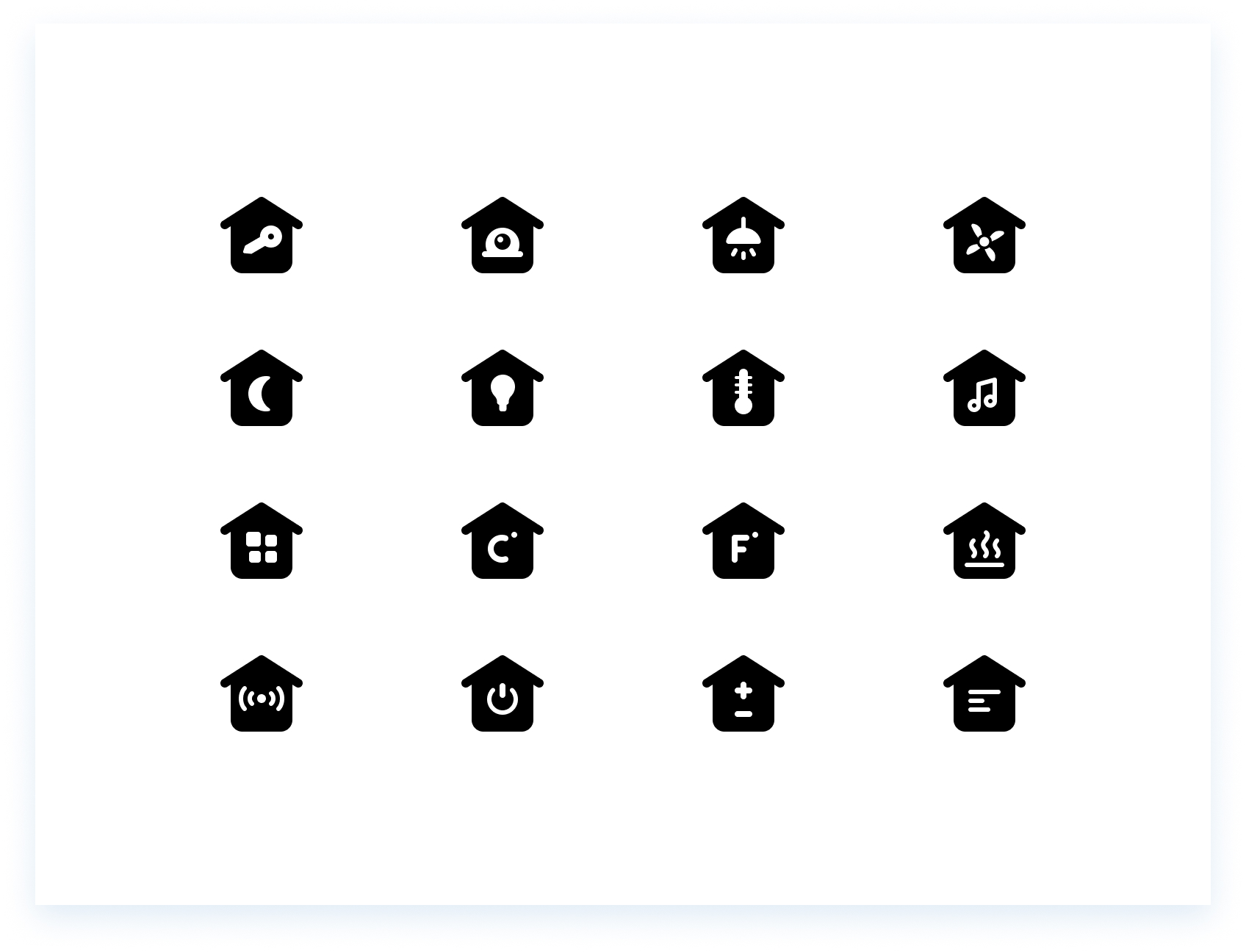 32个智能家居类矢量图标icon .fig素材