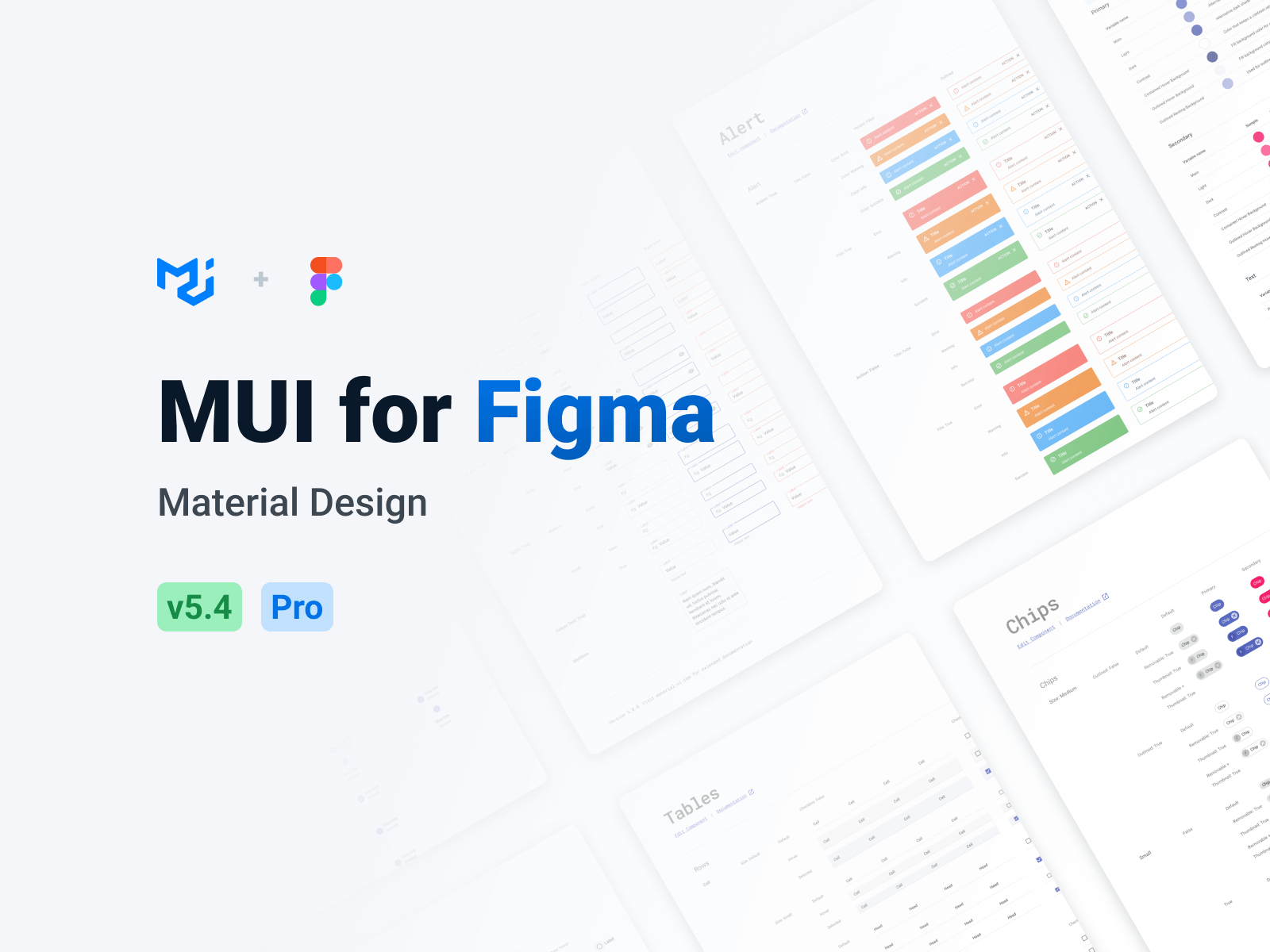 MUI v5.4设计系统UI组件 .fig素材
